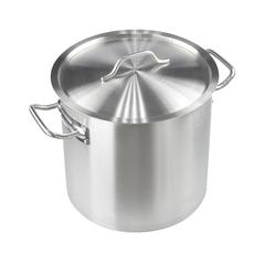Chefset Stainless Steel Stock Pot W/Lid (40 cm)
