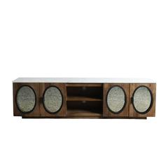 Pan Emirates Akola Wood & Marble TV Unit