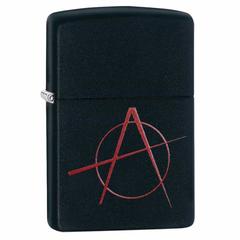 Zippo Anarchy Windproof Lighter, 20842 218 (Black Matte)
