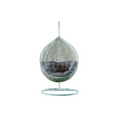 Casa Single Seater Rattan Garden Hanging Cage Swing PAN Emirates