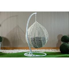 Casa Single Seater Rattan Garden Hanging Cage Swing PAN Emirates