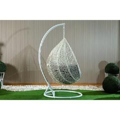 Casa Single Seater Rattan Garden Hanging Cage Swing PAN Emirates
