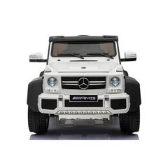 Myts 6-Wheeler Mercedes Benz G63 Electric Ride-On Car (12 V, White)