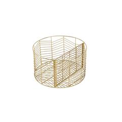 Pan Emirates Edna Folding Wire Basket (36 x 20 cm, Gold)