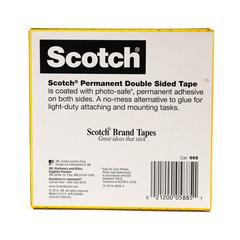 3M Scotch Double Sided Large Core Tape (1.9 cm x 32.9 m)