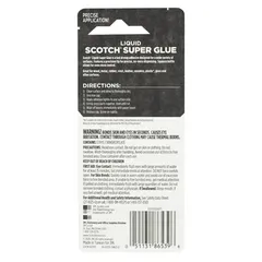 3M Scotch General Purpose Liquid Super Glue W/Precision Applicator (5.3 ml)