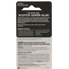 3M Scotch Single-Use Super Glue (4 Pc.)