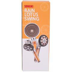 Sonaki Lotus Hand Shower (Black & Chrome)