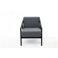 Pan Emirates Lizbon Fabric & Wood Accent Chair (68 x 86 x 81 cm)
