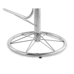 كرسي بار مرتفع من المعدن والقماش دانوب هوم رويس (45 × 45 × 77 سم)