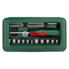 Bosch Screwdriver Set W/Case (24.5 x 13.5 x 5 cm, Set of 46)