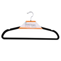 Honey-Can-Do Velvet Touch Top Hanger (Pack of 3)