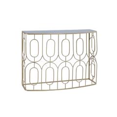 Pan Emirates Klingler Metal & Glass Console Table (108 x 37 x 79 cm)