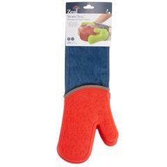 Zeal Denim Double Oven Gloves