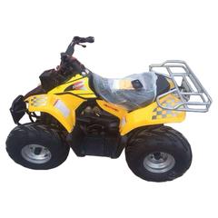 Myts ATV Quad Bike W/Reverse & Carrier (150 cc, Yellow)