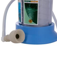 So Safe Counter Top Regular Water Purifier (Blue/Clear)