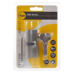 Yale XV 3535 Double Cylinder Lock (Satin, 70 mm)