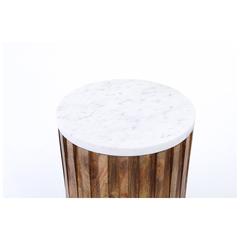 PAN Emirates Camiburg Marble End Table (47 x 47 x 62 cm)