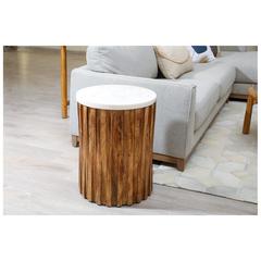 PAN Emirates Camiburg Marble End Table (47 x 47 x 62 cm)