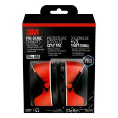 3M 90561-00000T Tekk Protection Professional Earmuff (354.4 g, Black & Red)