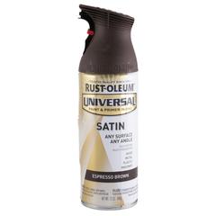 Rustoleum 245570 Universal Satin Spray Paint (354.8 ml, Espresso Brown)