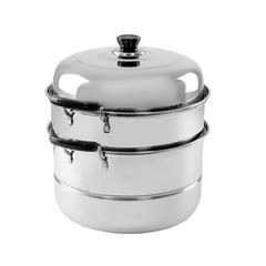 Royalford Stainless Steel 2-Tier Steamer Pot (9 L)