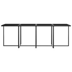 طقم سفرة حديقة بولي راتان 12 مقعدًا مع مقاعد ووسائد فيدا إكس إل (رمادي)