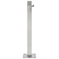 vidaXL Stainless Steel Square Garden Water Column (65 cm)