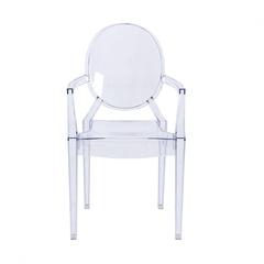 Pan Emirates Zuma Dining Chair With Armrest (Clear)
