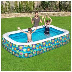 Bestway Pool Splash & Play Inflatable Pool (304 x 182.9 x 55.9 cm, Multicolored)