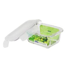 Lock & Lock Boroseal Rectangle Glass Container ( 7 x 11 x 9 cm, Clear)