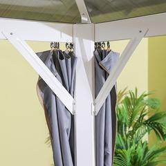 Veora Rectangle Steel Gazebo Danube Home (3 x 4 m)