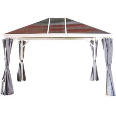 Veora Rectangle Steel Gazebo Danube Home (3 x 4 m)