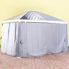 Veora Rectangle Steel Gazebo Danube Home (3 x 4 m)