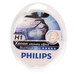 Philips H1 55 W Blue Vision Ultra Bulb