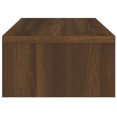 vidaXL Engineered Wood Monitor Stand (42 x 24 x 13 cm, Brown Oak)