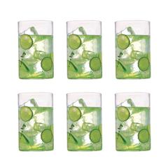 Borosil Classic High Ball Borosilicate Glass Set (475 ml, 6 Pc.)