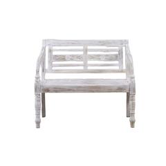 Reginald 2-Seater Wooden Outdoor Bench PAN Emirates