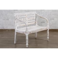 Reginald 2-Seater Wooden Outdoor Bench PAN Emirates