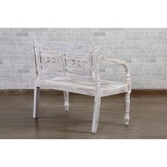 Reginald 2-Seater Wooden Outdoor Bench PAN Emirates