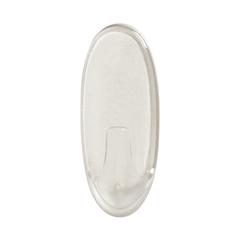3M Command Adhesive Hook (3.5 x 8.6 cm, Large, Clear)