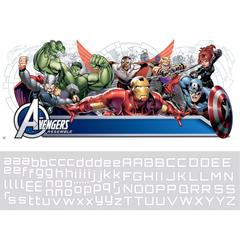 RoomMates Avengers Assemble Headboard Giant Wall Decal + Alphabet