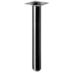 Hettich Steel Furniture Leg (30 x 250 mm, Black)