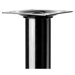 Hettich Steel Furniture Leg (Black, 30 x 300 mm)