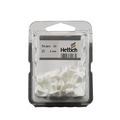 Hettich Shelf Support (6 mm, Pack of 20)