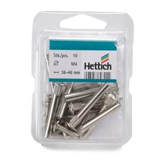 Hettich Furniture Connecting Screw (M4 x 36-46 mm, Pack of 10)