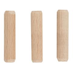Hettich Wooden Dowel Pins (8 x 40 mm, Pack of 40)