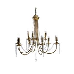 Pan Emirates Casey Metal 9-Lights Chandelier (78 x 280 cm)