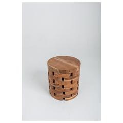 4-Seater Teak Wood Coffee Table Set Khashabeesta