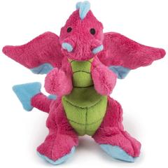 goDog Dragon W/Chew Guard Technology Plush Toy For Dogs (Small)